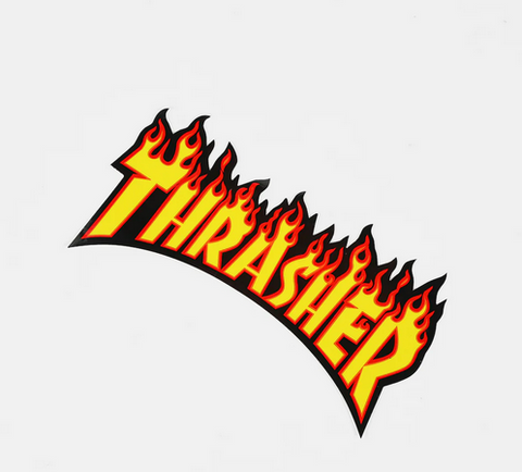 Thrasher Flame Logo Sticker