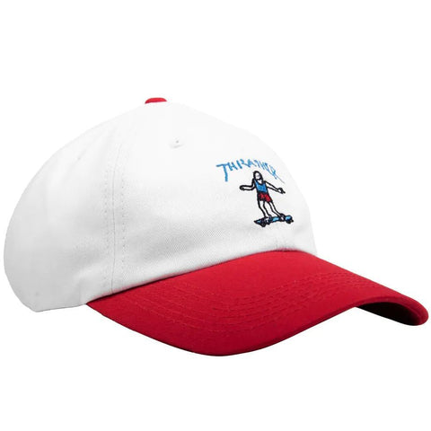 Gonz Logo Old Timer Hat (White/Red)