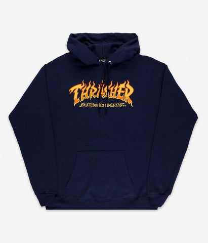 Fire Logo Hoody (Navy)