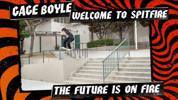 Gage Boyle's welcome to Spitfire