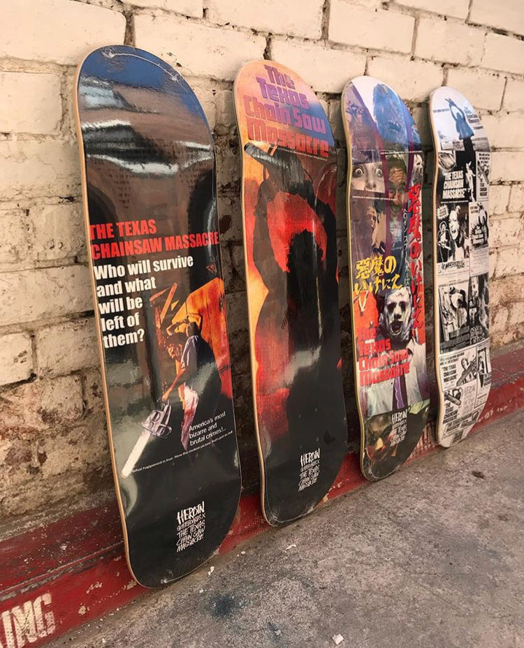 Heroin Skateboards X The Texas Chainsaw Massacre