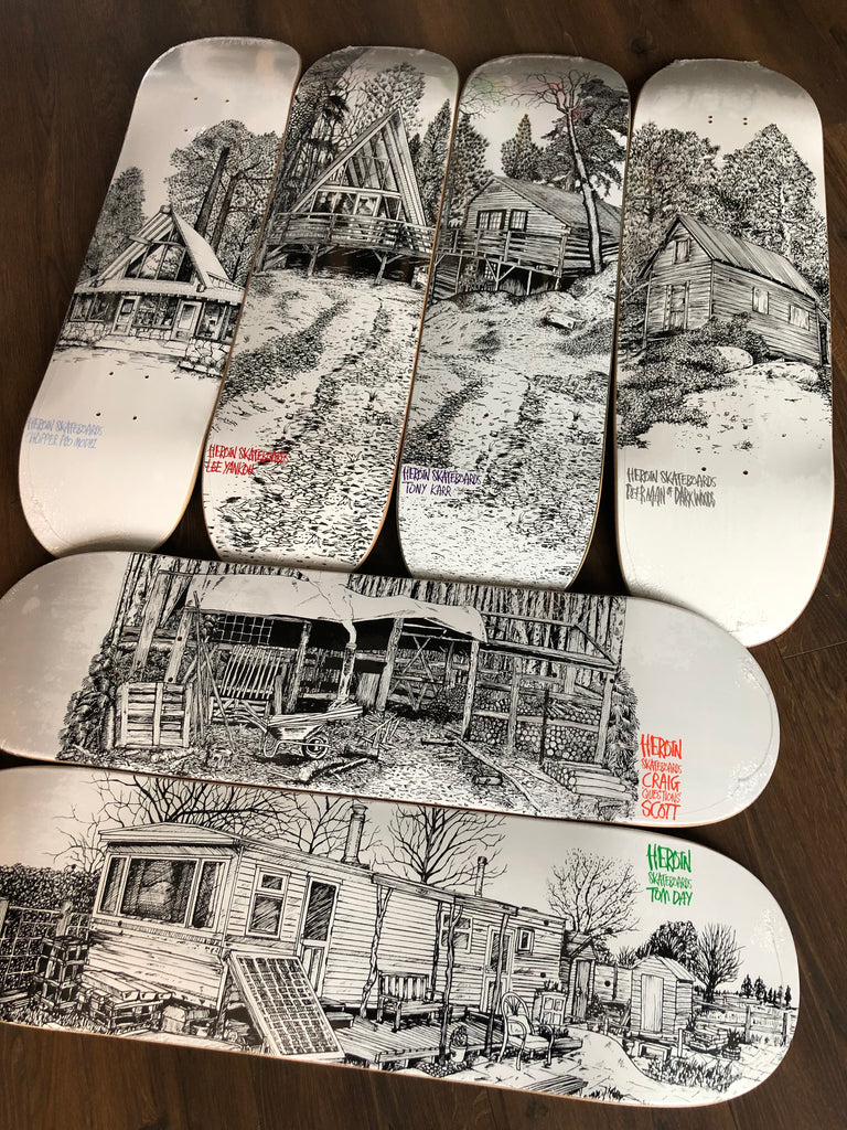 Heroin Skateboards Cabin Series 2