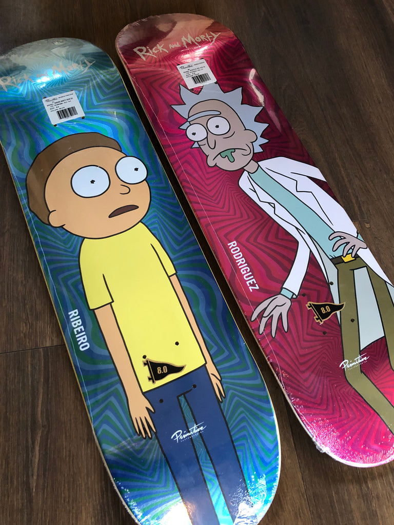 Primitive Rick & Morty Foil Decks
