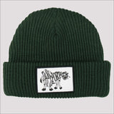 Crying Cow Beanie (Forest Green)