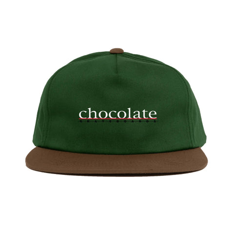 Barstripe Snapback (Green/Brown)
