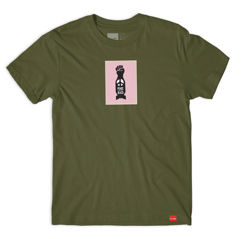 Peace not Bad Tee (Army Green)