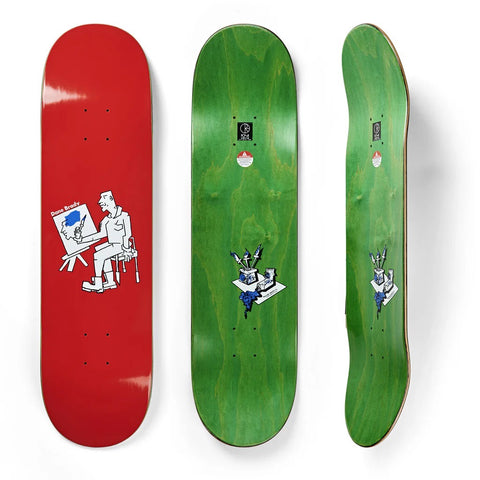 Painter Dane Brady Deck (Red) - 8.375