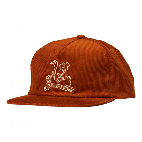 5P Snapback Belle Cap (Rust/Cream)