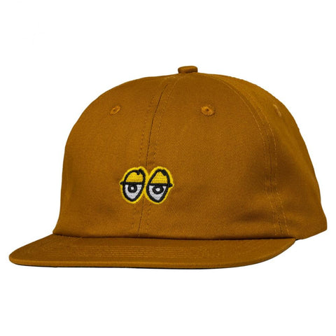 Eyes Strapback Cap (Tan/Gold)