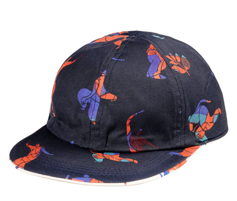 Ballet Reversible 6-Panel Cap (Natural/Navy)