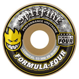 52mm Conical 99a Formula 4 (Yellow Print) Wheels