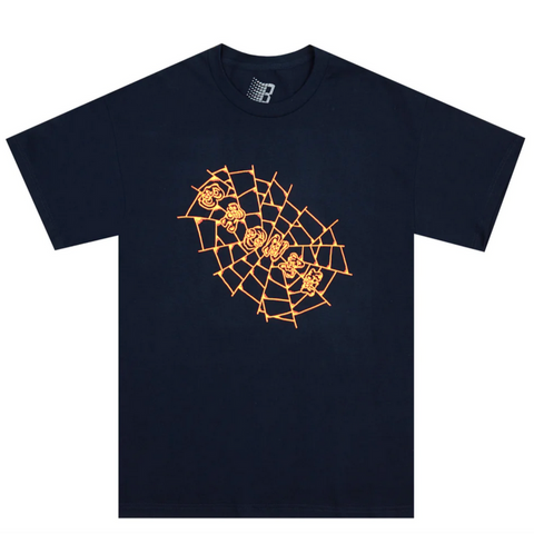 Web Tee (Navy)