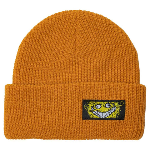 Grimple Label Beanie (Orange/Yellow)