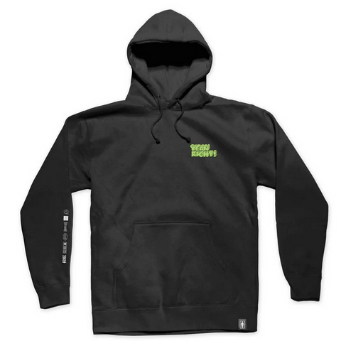 Yeah Right Pullover Hoody (Black)