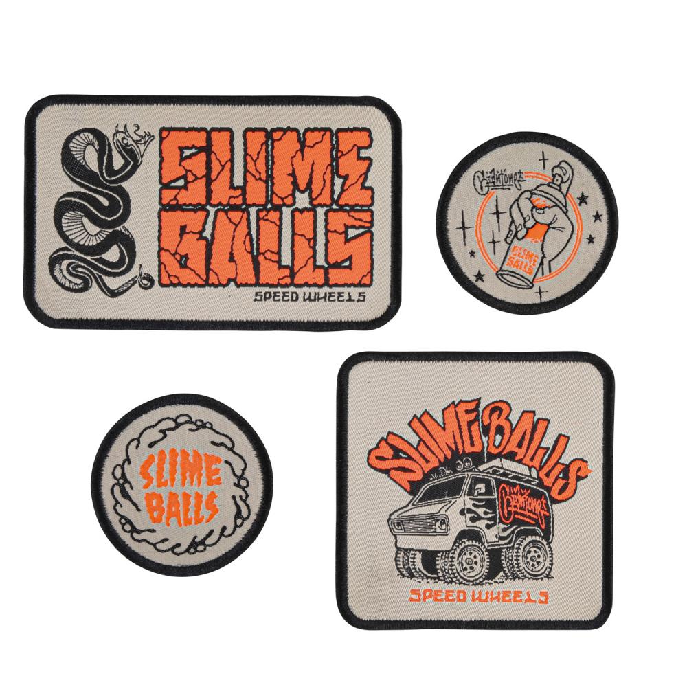Santa Cruz | Slime Balls x Mike Giant Patch Set – Legacy Skate Store