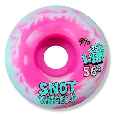 56mm Pink Swirl Wheels