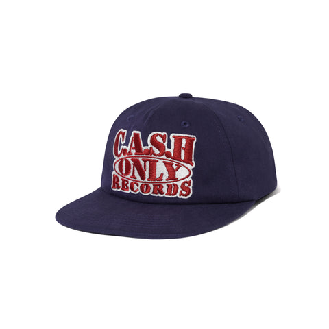 Cash Only Records 5 Panel Snapback Cap (Navy)