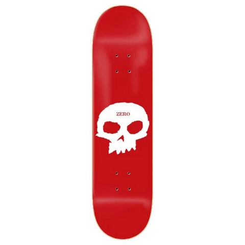 Single Skull (Red) Deck - 8.25