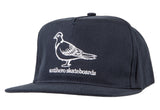 Basic Pigeon Snapback Cap (Navy/White)