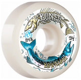 54mm 84B Kowalski Salmon Spawn P5 Sidecut (White)