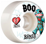 55mm V4 Wide 103A Boo Voodoo Wheels (White)