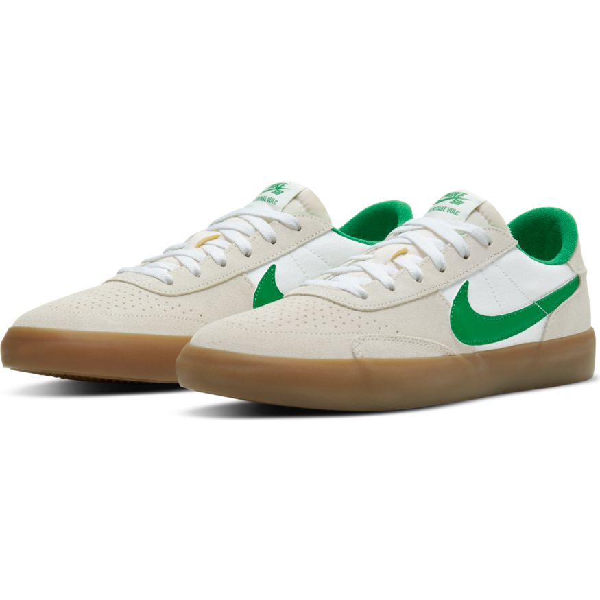 Nike Killshot Leather Sneakers In White And Green avaelma
