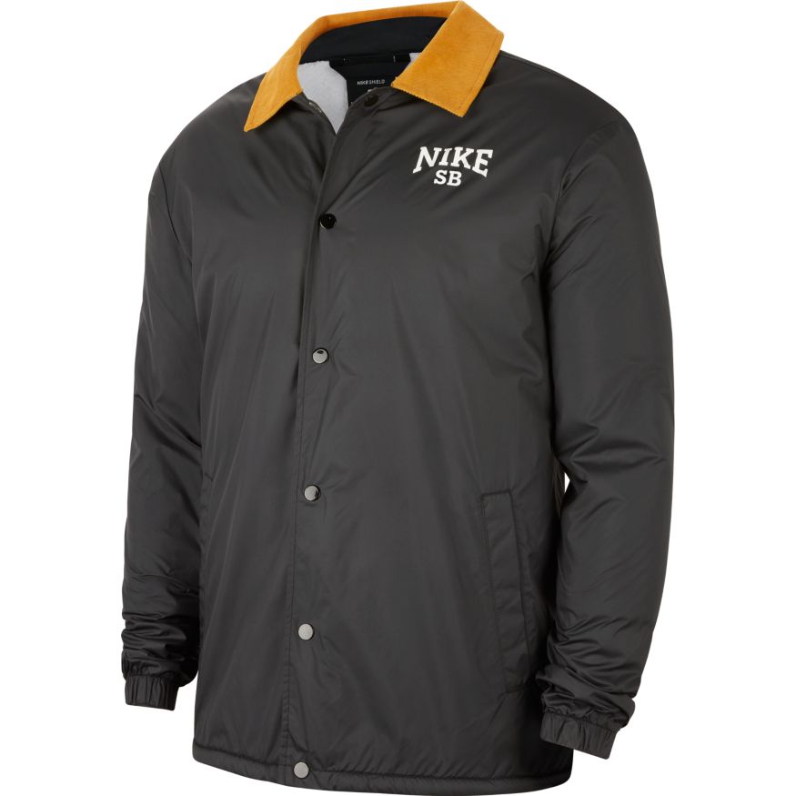 Nike SB Shield Coach Jacket Black – Legacy Skate Store