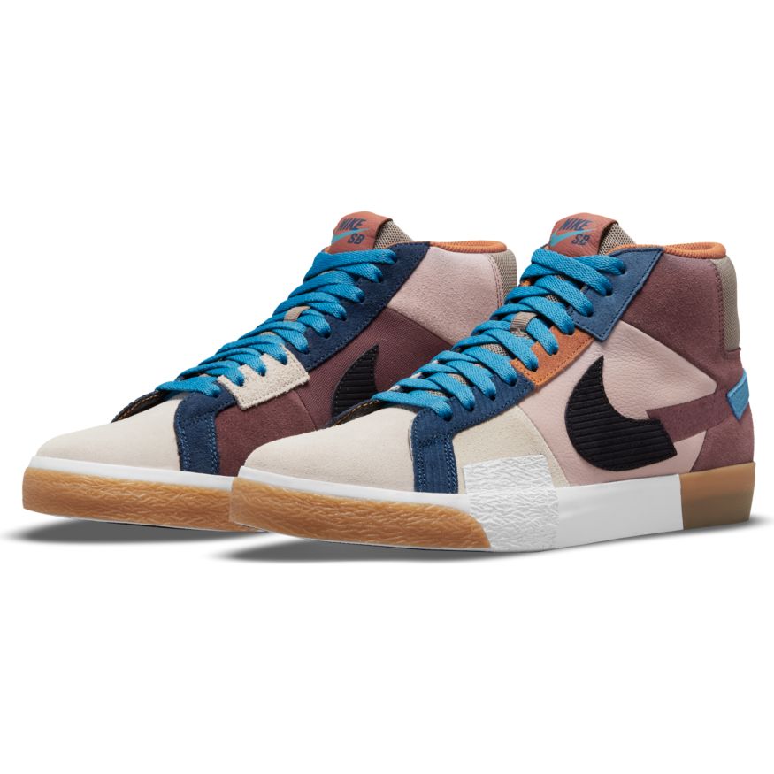Nike blazer deals mid multicolor