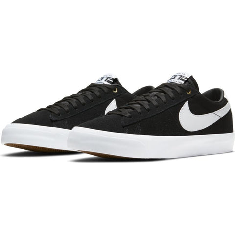 Nike SB Blazer Low Pro Grant Taylor Skate Shoe (Black/White)
