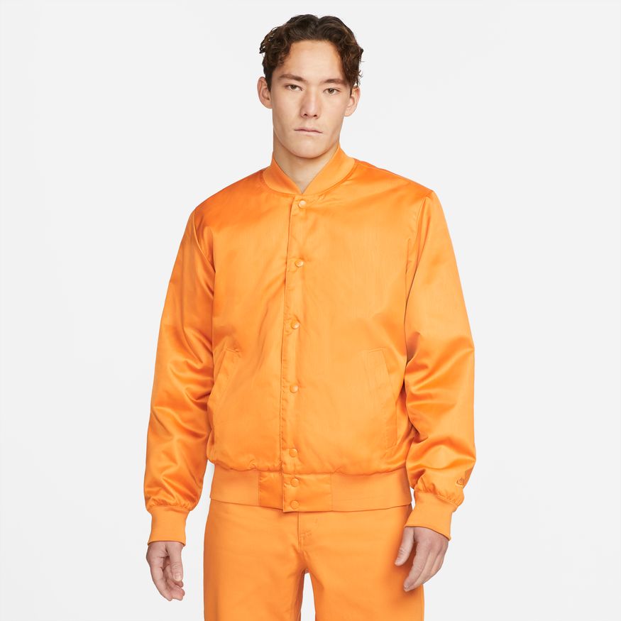 orange nike bomber jacket