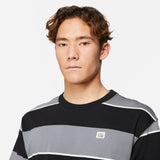 Striped Skate T-Shirt (Black/Grey)
