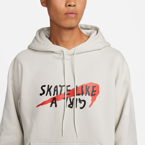 Nike SB Skate Like A Girl Hoody Light Bone Legacy Skate Store