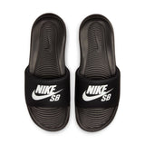 Victori One Slides (Black/white)