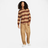 Striped Long Sleeve Tee (CACAO WOW/DK DRIFTWOOD)