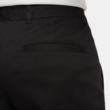 Unlined Cotton Chino Pants (Black)
