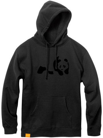 Panda Flocking P/O Hoodie (Black)
