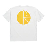 Fill Logo Tee (White/Yellow)