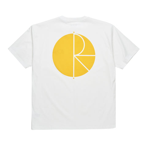 Fill Logo Tee (White/Yellow)