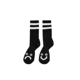 Happy / Sad Socks (Black/White)