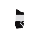 Happy / Sad Socks (Black/White)