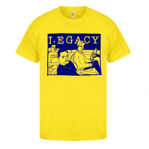 OG Boyz Logo Tee (Yellow/Dark Navy)