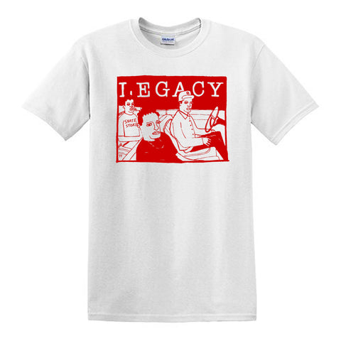 OG Boyz Logo Tee (White/Red/Marble)