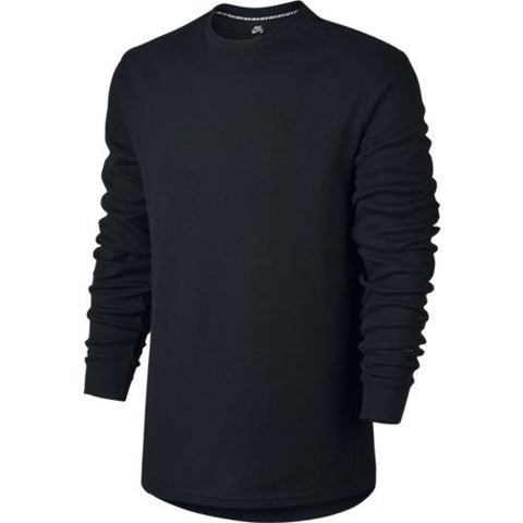 Dry black/black thermal long sleeve T shirt