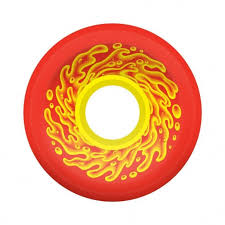 60mm OG Slime Wheels (Red/Yellow)