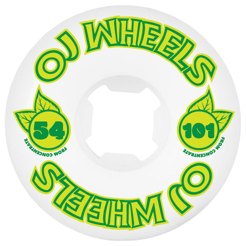 54mm From Concentrate Hardline Wheels (Green)
