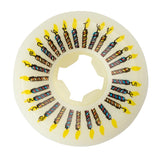 54mm OG Hardline 99a Jordan Taylor Wheels (White)