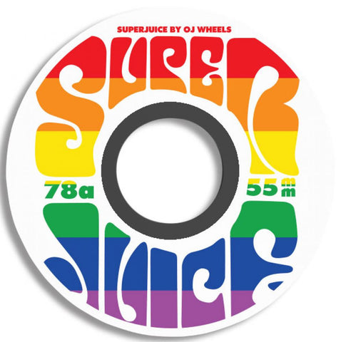 55mm Mini Super Juice Wheels (Rainbow)