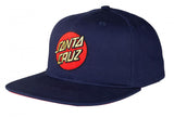 Classic Dot Snapback (Dark Navy)