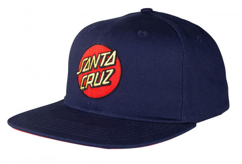 Classic Dot Snapback (Dark Navy)