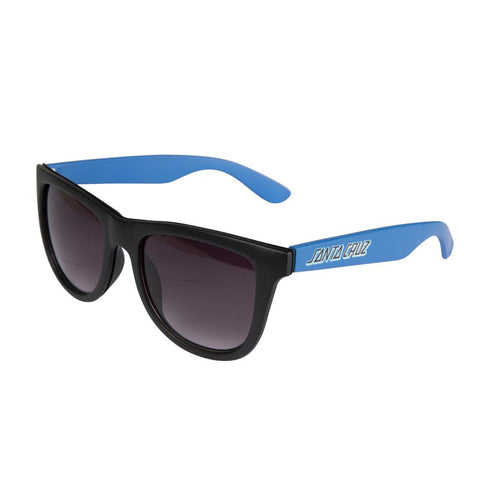 Classic Strip Sunglasses (Black/Royal Blue)